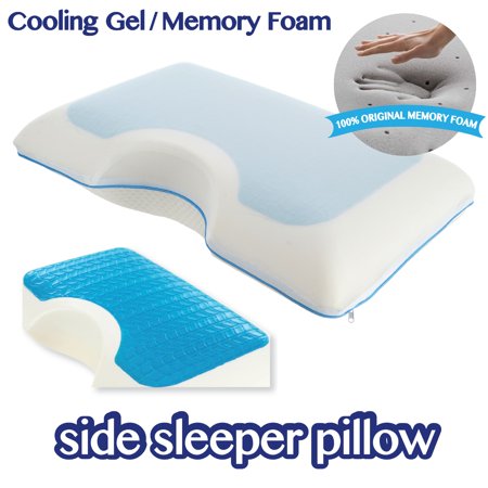 COMFYT Side Sleeper Pillow - Cervical Pillow -Shoulder Pillow - Cooling Pillow