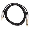thumbnail image 4 of 6.35mm Jack To 3.5mm Jack Cable, 5.9ft Plug And Play Durable 6.35mm To 3.5mm Cable  For DVD Player For Microphone, 4 of 8