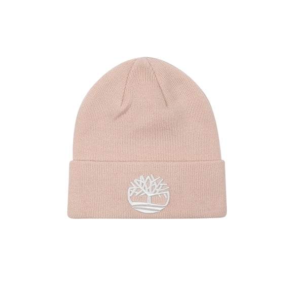 Gorro Timberland para Hombre con Logo en Contraste Color Rosa Cameo