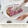 thumbnail image 7 of 6 Pcs Funny Kitchen Towels,Red Christmas Deer and Tree Pattern Microfiber Dish Towels,Kitchen Tea Towels,Kitchen Towel Set (18" X 26"), 7 of 7