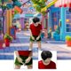 thumbnail image 5 of Figura de persona pequeña a escala 1/64, minifigura arquitectónica, coleccionable, pequeña chico de camisa roja, 5 of 7