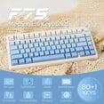 thumbnail image 2 of Teclado mecánico EPOMAKER x Aula F75 Gasket 75% RGB Azul, 2 of 8