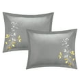 thumbnail image 3 of Chic Home Nits 12-Piece Embroidered Comforter Set, King, Yellow, 3 of 6
