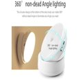 thumbnail image 4 of 360 Degree Warm White Light Rotating Luminous Motion Sensor with Magnetic Base, Induction Night Light, Intelligent Human Body Induction Light, USB Charging Bathroom Cabinet Light, 4 of 5