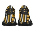 thumbnail image 5 of Multiple Sclerosis Awareness Shoes Sneakers for Women Men Black Size 7.5, 5 of 7
