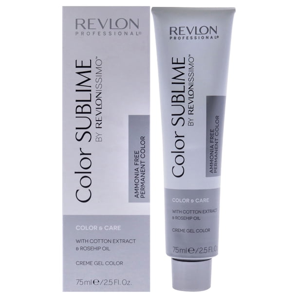 Revlonissimo Color Sublime 7.24 Rubio Cobrizo Iridiscente Medio Revlon Color de Cabello 2.5 oz