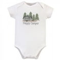 thumbnail image 6 of Touched by Nature Baby Boy Organic Cotton Bodysuits 5pk, Happy Camper, 0-3 Months, 6 of 6