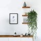 thumbnail image 5 of Decoración de pared colgante de ratán simulado | Hojas de plástico verde de 31.9 pulgadas | Diseño realista: montaje fácil para bodas, balcones, pasillos | Material duradero y duradero | 1 ud., 5 of 5