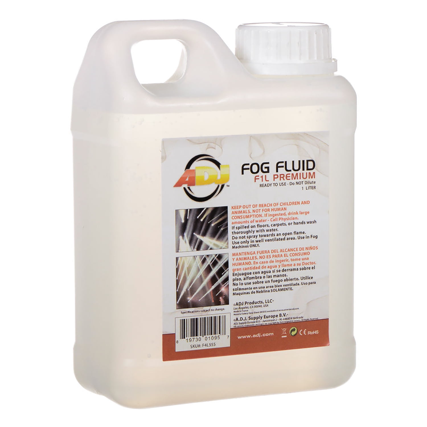 ADJ F1L555 Premium Fog Fluid