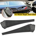 thumbnail image 3 of SharkTRUE Premium Front Windshield Wiper Cowl Trim Covers For Nissan Rogue 2014-2020, Easy Install, 3 of 8
