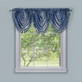 thumbnail image 3 of Designer Home Ombre Window Curtains, Modern Semi-Sheer Window Curtain Drape Shade Panels, Window Treatment for Livingroom, Bedroom and Kitchen, 3 of 6