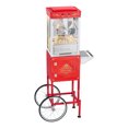thumbnail image 4 of VEVOR Popcorn Machine with Cart, 8oz Stainless Steel Kettle, 800W Commercial Popcorn Maker, 48 Cups per Batch Theater Style Popper, with 2-Button Control Glass Wall PC Door 1 Scoop 3 Spoons, Red, 4 of 10