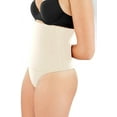 thumbnail image 3 of Maidenform High-Waist Thong Shapewear Nude 1/Transparent M Women's, 3 of 4