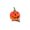 A, variant on Halloween Pumpkin Foam Hair Clips Set for Girls A 1pc