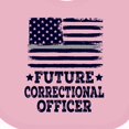 thumbnail image 4 of Inktastic Future Correctional Officer Boys or Girls Baby Bib, 4 of 4