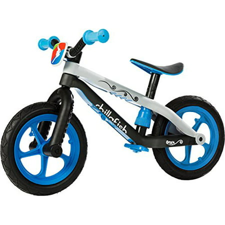 Chillafish BMXie-RS: BMX Balance Bike with Airless RubberSkin Tires, Blue (Motion of the