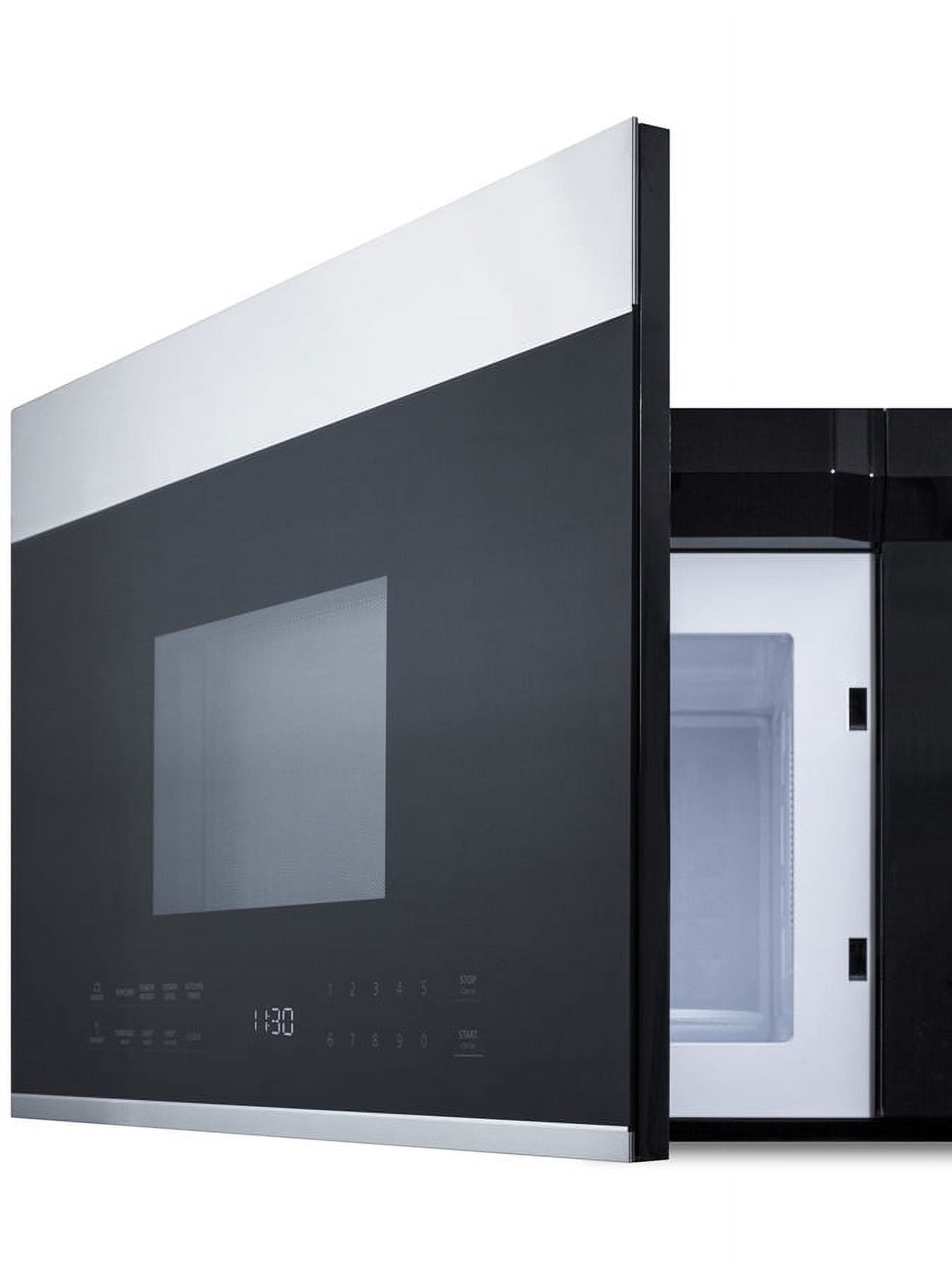 Over-the-Range Microwave, Stainless Steel-Black