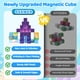 thumbnail image 5 of Bloques Magnéticos de Construcción SSAWER 100pcs Juguete STEM para Niños de 3+, 5 of 6