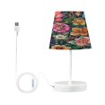 thumbnail image 2 of BZSMCE Table Lamp Creative Garden Medley Pattern Simple Pattern Night Light, 2 of 8