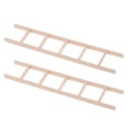 thumbnail image 1 of Escalera Recta De Madera Miniatura Para  2x1/12, 2 Piezas CUTICAT Mini escalera recta para casa de muñecas, 1 of 8