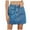 Z2-Blue, variant on vigerkar High Stretchy Mini Skort Skirt for Women,Low Waist Denim skirts with Pockets Dark Blue, M