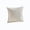 White, variant on Polyester Woven Striped Pillow Cover with Decorative Tassels, Decorative Throw Pillow Case for Sofa and Bedroom, Tassel Accent Cushion Cover for Living Room and Home Interior Styling