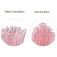 thumbnail image 3 of 100Pcs Disposable Micro Brushes, Lightweight Micro Applicator Brushes, Crystal Pink Micro Brushes Disposable, Micro Lash Applicator for Cleanning or Make-up (Crystal Pink), 3 of 5