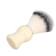 thumbnail image 4 of Barber Cleaning Hairbrush, Comfortable Grip Cleanable Portable Lightweight White Neck Hair Brush Curved Handle For Male For Home ANGGREK Otros, 4 of 8