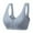 Gray, variant on gakvbuo Support Wirefree Bra for Women No Underwire Wireless Seamless Wirefree Support Full Coverage Push Up Bra Women's Seamless Underwear Without Steel Rims Chest Sagging Wave Pattern Bra