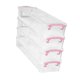 thumbnail image 5 of Caja de almacenamiento transparente multiusos, organizador de plástico, contenedor grande apilable. Rosa, 5 of 9