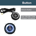 thumbnail image 3 of 2X Car Alarm One Button Start/Stop System Kit Remote Engine Door Lock Keyless Entry System Central Locking, 3 of 5