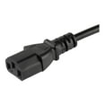 thumbnail image 5 of StarTech.com 10ft (3m) Computer Power Cord, Flat NEMA 5-15P to C13 Power Cord, 10A 125V, 18AWG, Black Replacement AC Power Cord, Monitor Power Cable, Flat NEMA 5-15P to IEC 60320 C13 - PC Power Supply Cable - Power cable - power IEC 60320 C13 straight to NEMA 5-15P (P) flat - 125 V - 10 A - 10 ft - black - for P/N: RKCOND17HD, 5 of 5