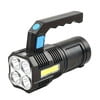 DINGHUO 230-Lumen USB Rechargeable LED Flashlight – 4 Modes, 100m Beam, Durable PC Body, Ideal for Outdoor & Cycling.