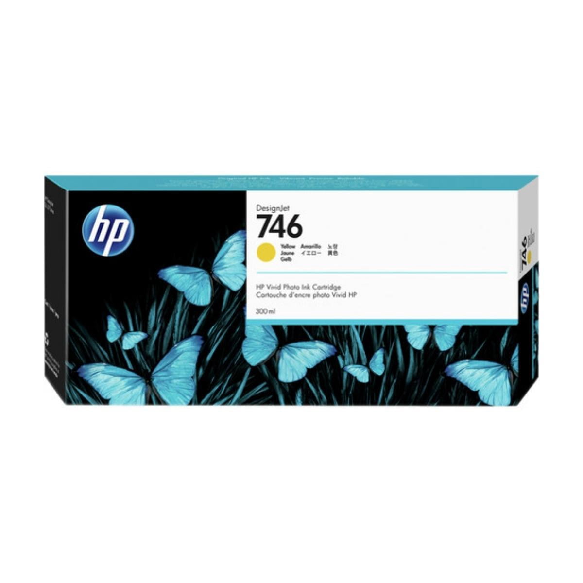 HP DesignJet Z6 24" Large Format PostScript Inkjet Printer, Bundle with Color and Black Ink Pack