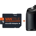 thumbnail image 4 of Vantrue 256GB MicroSDXC UHS-I U3 V30 Class 10 4K UHD Video High Speed Transfer Monitoring SD Card with Adapter for Dash Cams, Body Cams, Action Camera, Surveillance & Security Cams, 4 of 8