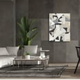 thumbnail image 6 of Epic Graffiti 'Monochrome Falls 2'  by Cartissi Canvas Wall Art, 40" x 54", 6 of 8