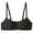 Black, variant on Women's Seamless Half Cup Push Up Bra OTHER S