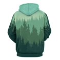 thumbnail image 3 of Nature Forest Men's Women Vintage 3D Hooded Sweatshirt - All-Season Loose Fit Streetwear, 3 of 6