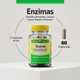 thumbnail image 3 of Enzimas Spring Valley 450mg 60 capsulas, 3 of 4