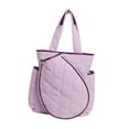 thumbnail image 3 of Mochila de pickleball bolsas de almacenamiento de hombro portátiles bolsas de tenis púrpura, 3 of 8