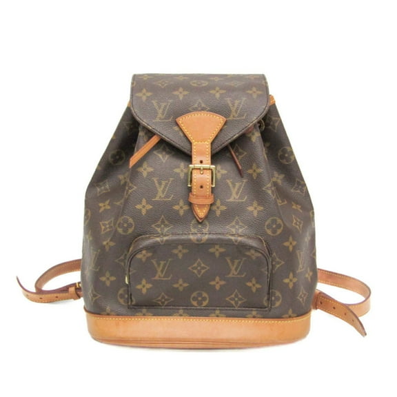 Pre-Owned Louis Vuitton Monogram Montsouris MM M51136 Women's Backpack Monogram (Good)
