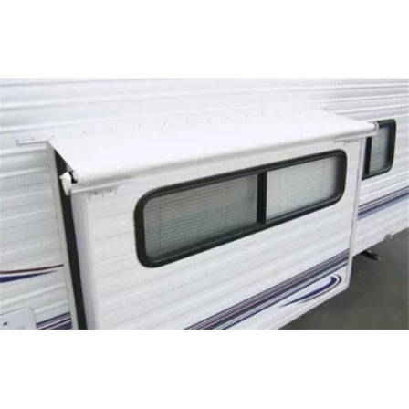 150 in. White Replacement Awning Fabric