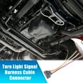 thumbnail image 3 of Unique Bargains 3-way 3 Pin Turn Light Signal Harness Cable Connector for Toyota for Scion for Lexus No.9098011020, 3 of 6
