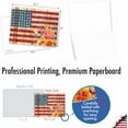 thumbnail image 2 of The Best Card Company 20 Assorted Blank Notecards Bulk Box Set 4 x 5.12 Inch with Envelopes (10 Designs, 2 Each) Artful Flags AM6580OCB-B2x10, 2 of 8