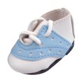 thumbnail image 1 of Zapatos de muñecas de niña Sunnimix cuero PU 14.5 pulgadas azul, 1 of 8