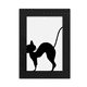 thumbnail image 1 of Marco de fotos de escritorio Unbranded CAT sihouette animal en forma de corazon 5x7 pulgadas, 1 of 4