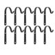 thumbnail image 1 of Ganchos De Pared De Metal A Prueba De Herrumbre Ganchos De Almacenamiento De Hierro Versátiles Ganchos Convenientes Montados En La Pared Ganchos De Cesta De Plantas Duraderos Para Jardinería Garaje Scienceny HA026740-03, 1 of 7