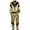 Gold, variant on 1980s Vintage Disco Track Jacket and Jogger Pants Set Retro Sportswear Outfit for Men and Women Casual Athletic Wear