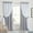 Silver Grey, variant on NICETOWN Double Layer Blackout Curtains for Bedroom with White Sheer Layered Fancy Grommet Thermal Insulation Drapes, W52 x L84, Set of 2, Silver Grey