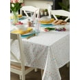 thumbnail image 4 of DII Confetti Toss Print Printed Tablecloth, 52x52", 4 of 5